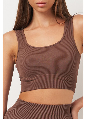 Топ на широких бретелях в рубчик Top Rib Giulia (354778175)