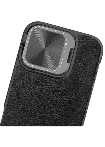 Чохол книжка на Apple iPhone 16 / для айфон 16 штучна шкіра Brown Nillkin (360632478)