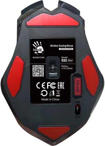 Миша ігрова A4Tech R80 Plus Wireless Skull Bloody (360408672)