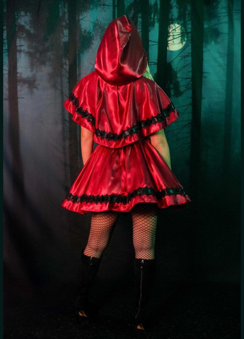 Эротический костюм Красной шапочки Leg Avenue Gothic Red Riding Hood L, платье, накидка No Brand (303895233)