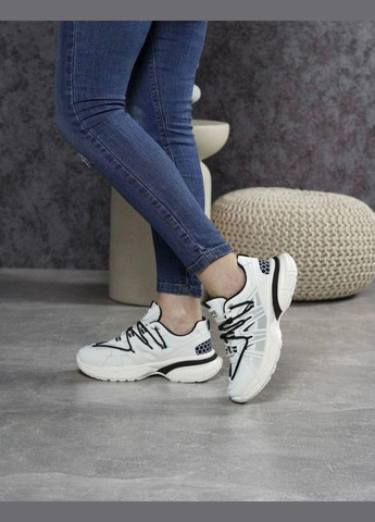 Кроссовки, арт. 447364/01-02W, бело-черные, р. (22,5 см) Crosby белые (347641969)