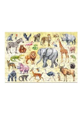 Дитячий пазл "Тварини Сафарі", 200 елементів 300637 DoDo Toys (392269223)
