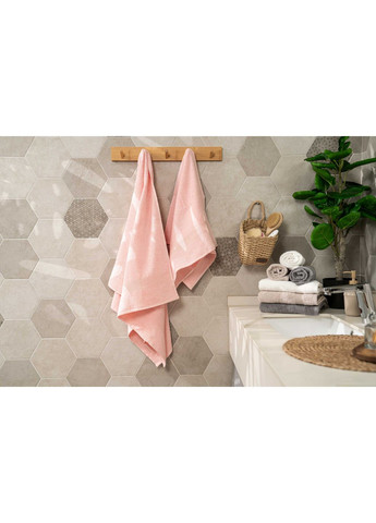 Рушник махровий Benefit ART-2470-SС 70х140 см рожевий Ardesto комбінований