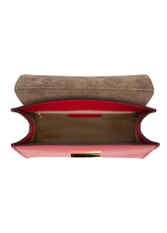 Классическая сумочка женский портфель натуральная кожа красная Fior Di Loto (371884231)