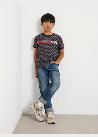 Чорна демісезонна футболка guess, арт. l4i47j1314 p9qc, 156-162 см, 13-14 років GUESS KIDS