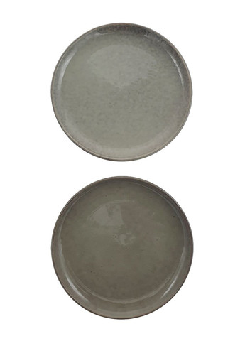 Набор керамических тарелок 2шт Ø 20 см, тарелка закусочная/десертная Lidl (365591414)