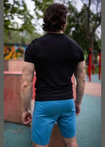 Чорна футболка чоловіча hc (h001-8061-036-33) Be in fashion