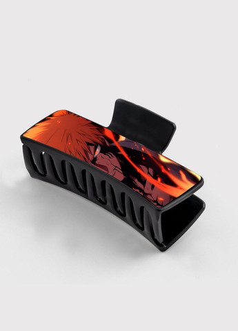 Заколка крабик для волос Аниме Блик #0015 черный No Brand (315631437)