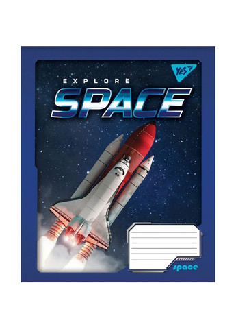 Зошит 24 арк. клітинка "YES" / Space 1 Вересня (342416020)