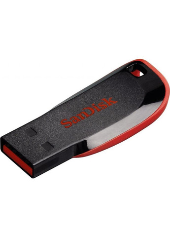 Флеш пам'ять usb SanDisk 64gb cruzer blade black/red usb 2.0 (268140044)