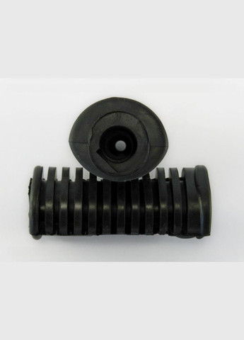 Підніжки водія гумові Дельта/Альфа круглий отвір без прорізу (пара) No Brand (369802201)