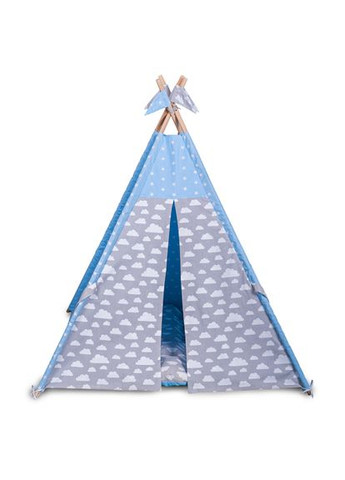 Вігвам комплект Хмари з м'яким килимком — Великий 150*150 см No Brand (312551415)