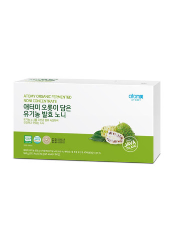 Ферментированный концентрат Сока Нони. 24 шт. Organic Fermented Noni Concentrate. Корея. Atomy (308249137)