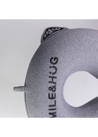 Подушка для шиї Smile&Hug U-подібна темно-сіра HP-56-14G Yiwu (371235995)
