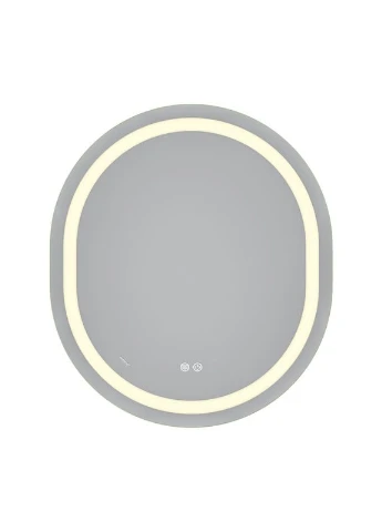Зеркало с LED Touch, Anti-fog, диммером (3-6,5kK) (MP6643) Mixxus ELLIPSE MV05-80x70-REVERSE (386161745)
