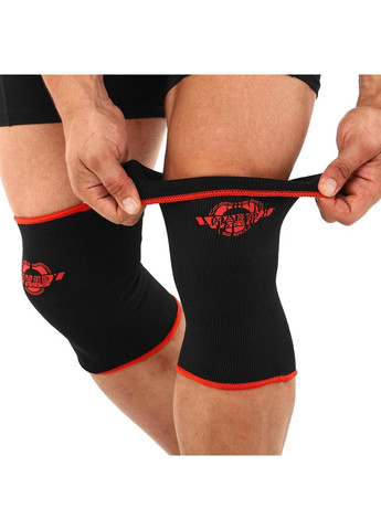 Наколінник еластичний (2шт) CO-8901 (поліестер, нейлон, розмір L, чорний) Hard Touch (361439253)