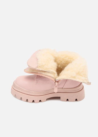 Розовые зимние ботинки для девочки цвет розовый cb-00258976 Buddy Sheep