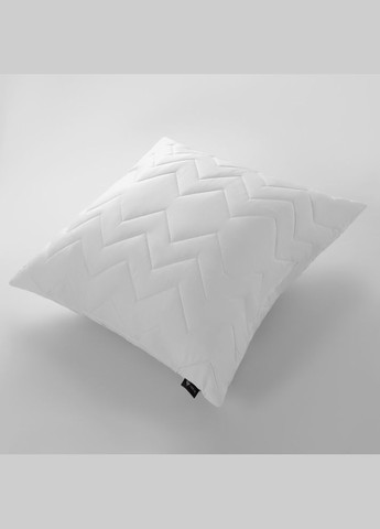 Подушка NORDIC COMFORT 60х60 см чехол стеганный антиаллергенное волокно белая IDEIA (334727090)