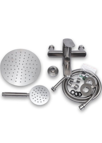 Душова колона зі змішувачем (нерж.сталь) EVA009-J (MI5788) Mixxus (315151700)