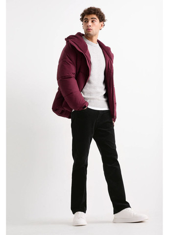 Черные кэжуал демисезонные брюки C&A