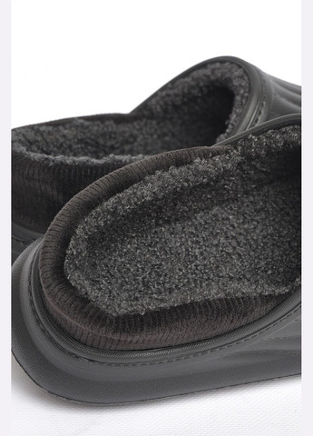 Галоши мужские на меху черного цвета Let's Shop (302660415)