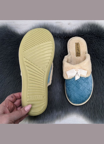 Тапочки жіночі домашні із закритим носком велюрові Белста (311503879)