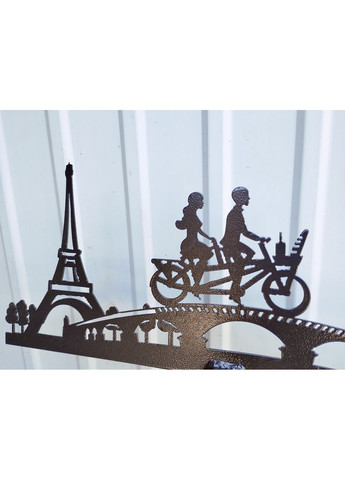 Флюгер Париж з металу 2 мм, флюгер на дах No Brand (368896328)