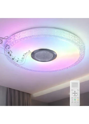 Світильник LED 70115 Смарт Musik/Bluetooth/RGB 72 Вт 5400 Лм 3000/4500/6500 K 500х75 мм Z-Light (397086646)