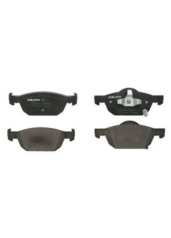 Комплект тормозных колодок из 4 шт. дисков Delphi (361658421)