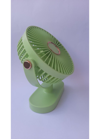 Вентилятор настільний 4.5вт 5 швидкості LED-підсвічування Z501 салатовий No Brand (328926051)