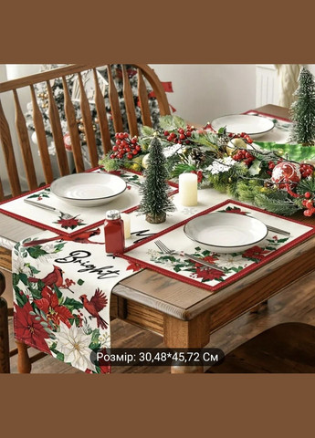 Рождественская подставка для посуды 4 шт. China (345751176)