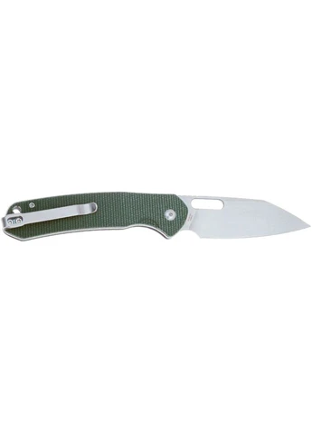 Ніж Pyrite Wharncliffe Micarta, AR-RPM9 Steel green, складний, карманний, легкий 75 г, туристичний, з прямою заточкою CJRB (396648607)