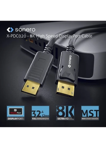 Кабель DisplayPort 1.4 8K X-PDC020-015 1.5m PureLink (385408367)