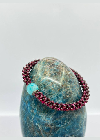 Браслет гранат 3 мм 20 см No Brand (293517070)