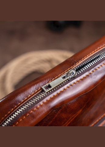 Сумка стильна чоловіча 14829 Коричнева Vintage (331906833)