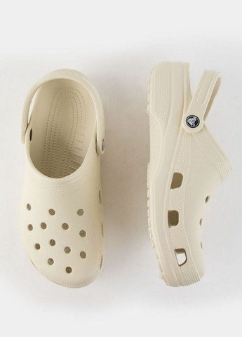 Бежевые classic clog kids крокс сабо классик детские Crocs