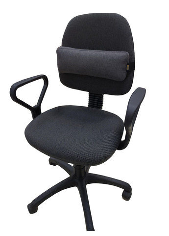 Ергономічні подушки EKKOSEAT на офісне та комп'ютерне крісло. Сидіння. Сірий. OF-1G-202 Ekko Seat (353718859)