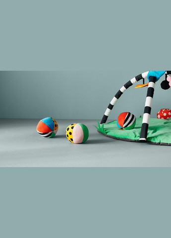 М'яка іграшка ІКЕА KLAPPA різнокольоровий (80372652) IKEA (267900065)