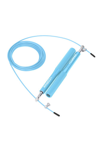 Скакалка швидкісна для кросфіту Speed Rope XR-0157 Sky Blue Cornix (318867502)