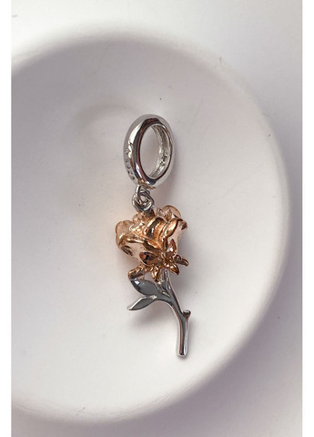 Шарм для браслета підвіска троянда срібло 925 CHICLY (367054634)