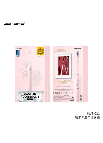 Электрическая зубная щетка WK WTC11 Smart Sonic Electric Toothbrush розовая Remax (280877634)