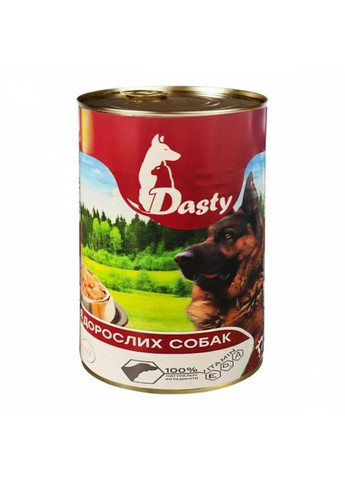 консерва для собак 1,240кг яловичина Dasty (290851647)