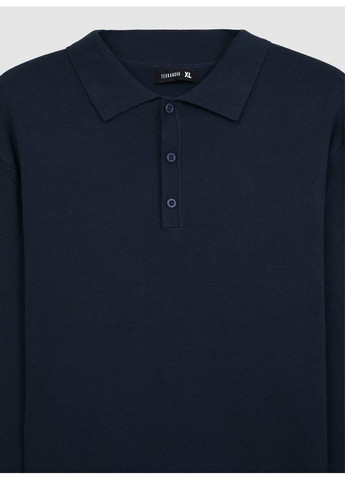 Темно-синій демісезонний светр чол Terranova