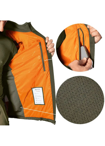 Оливкова демісезонна куртка taurus olive Camotec