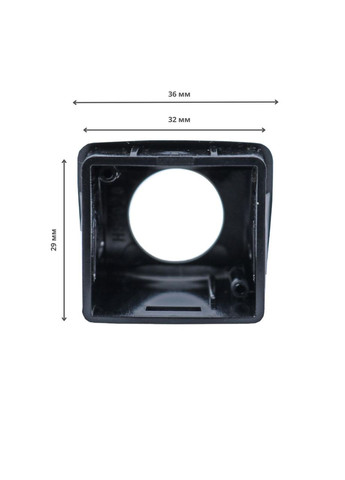 Крепление серии QIV под камеру заднего вида для QPR020 (рамка под плафон) Porsche (314695694)