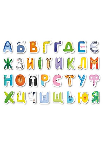 Настільна гра (200211) Dodo Магнітні літери. Українська (369497151)