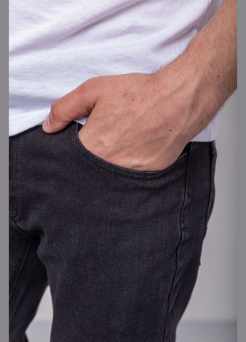 Черные демисезонные регюлар фит джинсы мужские Ager