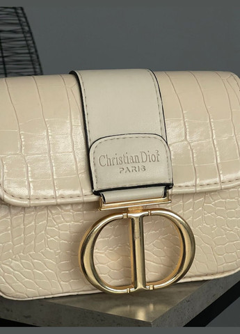 Леді Dior сумочка міні (рептилія молочний колір) No Brand (322456025)