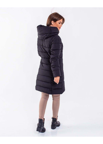 Чорний зимній Пуховик indigo.limited