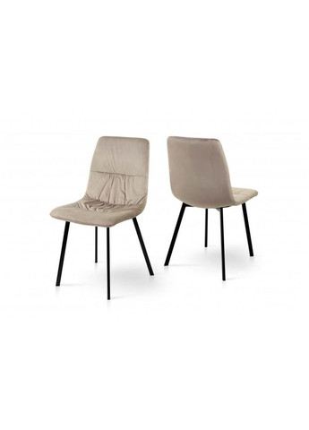 Кухонний стілець Мікс Averi Мокрий Мокрий пісок/Чорний 855198-01 855198 Мікс меблі (355468123)